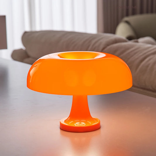 Lampe de table classique en forme de champignon