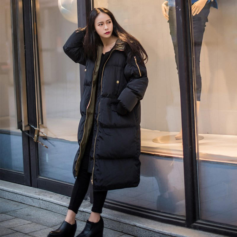 Manteau à capuche d'hiver et d'automne pour femme