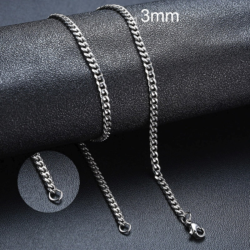 Collier chaîne pour homme et femme