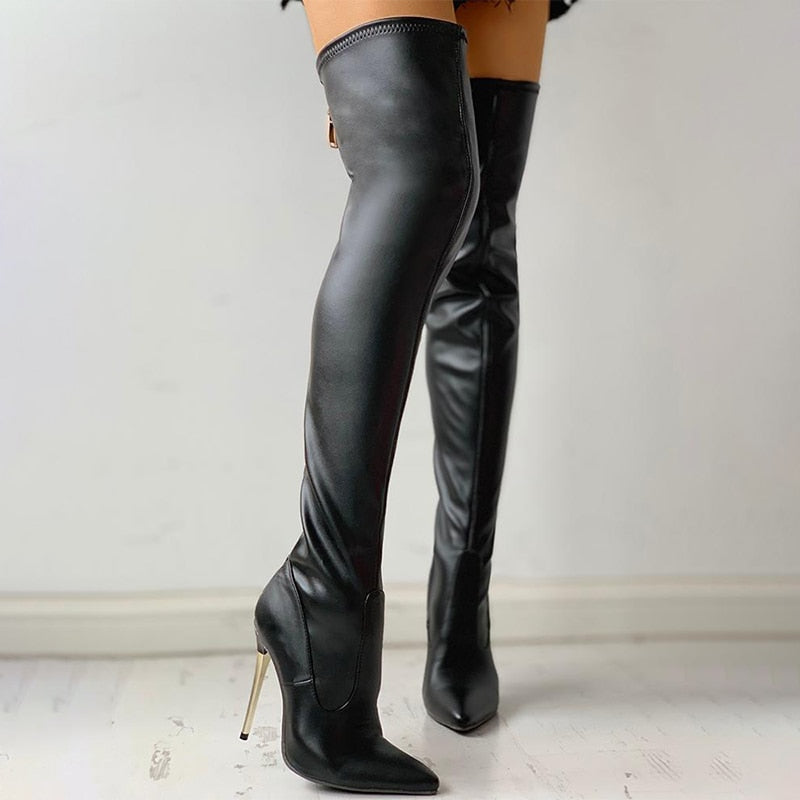 Bottes d'automne ou d'hiver sexy