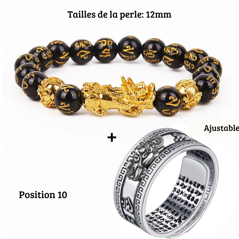 Anneau et bracelet pour homme